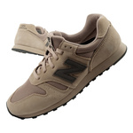 New Balance 373 buty sportowe męskie sneakersy modne beżowe skórzane