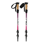 CMP Kije trekkingowe aluminiowe kijki do nordic walking lekkie turystyczne różowe fioletowe