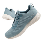 Skechers Bobs Squad-Tough Talk buty sportowe damskie lekkie wygodne niebieskie