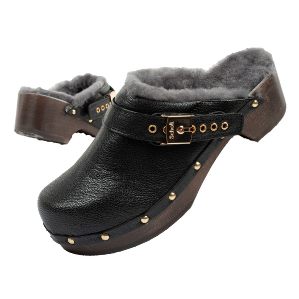 Buty klapki drewniaki Scholl Iconic [F298121004] chodaki