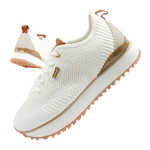 Lee Cooper Memory Foam buty sneakersy sportowe damskie lekkie białe