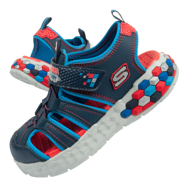 Buty sandały Skechers [402213L/NVRD]
