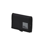 Jack Wolfskin Gutleut Wallet portfel sportowy na rzep czarny na dokumenty