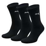 Skarpetki długie czarne Puma Crew Soks [7312 200] 3-Pack