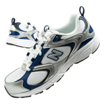 New Balance 408 buty sportowe męskie sneakersy modne wygodne białe srebrne