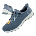 Buty sportowe damskie Skechers Glide-Step wodoodporne [104571/SLT] Slip-ins