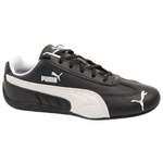 Puma buty męskie sportowe Speedcat czarne skórzane modne sneakersy