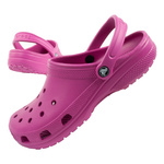Crocs Classic sandały chodaki damskie modne wygodne fuksja