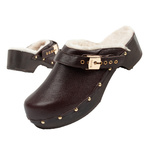 Buty klapki drewniaki Scholl Iconic [F298121011] chodaki