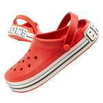 Crocs Off Court klapki sandały chodaki czerwone lekkie wygodne modne