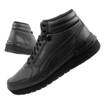 Puma ST Runner v4 Mid  buty sportowe męskie sneakersy za kostkę czarne