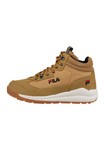 Fila Alpha buty męskie sportowe sneakersy za kostkę jesienne skóra brązowe