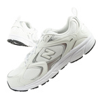 New Balance buty męskie sportowe sneakersy wytrzymałe modne białe srebrne