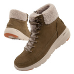 Buty zimowe damskie sportowe Skechers Glacial Ultra-Woodlands [16677/OLV]